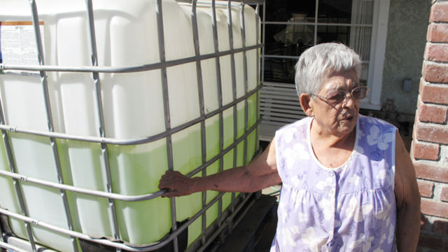 California Drought Dry Town