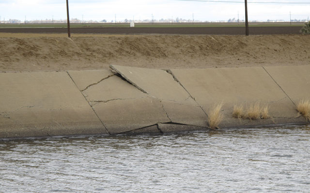 Californina Sinking Land Costs